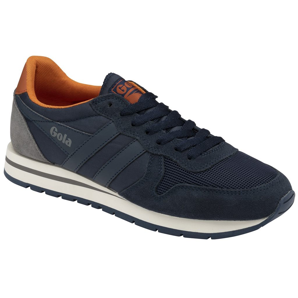 Gola Classics Daytona Sneakers Tmavě Blankyt Oranžové CZ | PRCD-21547