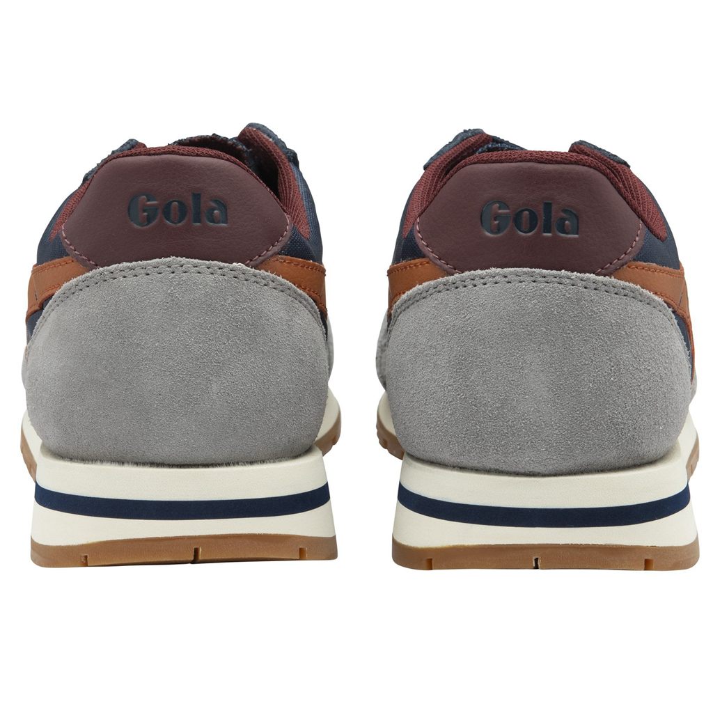 Gola Classics Daytona Sneakers Tmavě Blankyt Oranžové CZ | LIXJ-76490