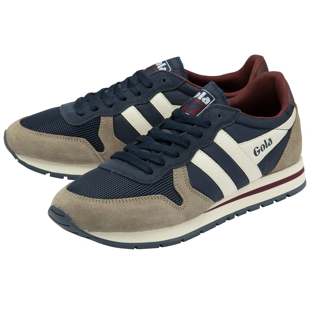 Gola Classics Daytona Sneakers Tmavě Blankyt Bílé CZ | QRNV-39428