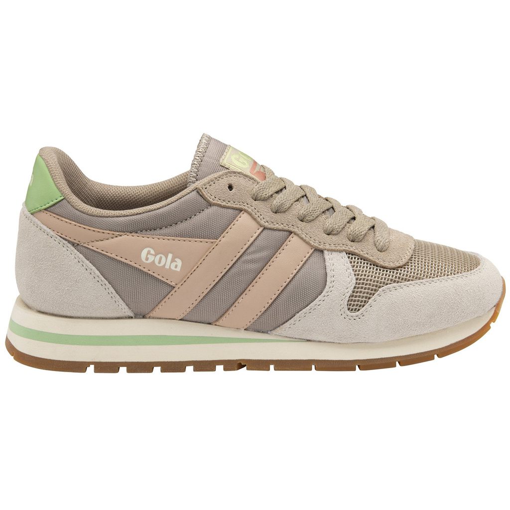 Gola Classics Daytona Sneakers Šedé Bílé Růžové CZ | ETIS-46375