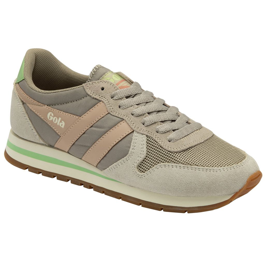 Gola Classics Daytona Sneakers Šedé Bílé Růžové CZ | ETIS-46375