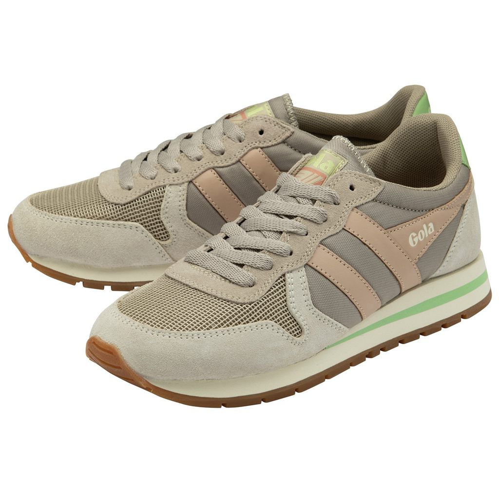 Gola Classics Daytona Sneakers Šedé Bílé Růžové CZ | ETIS-46375