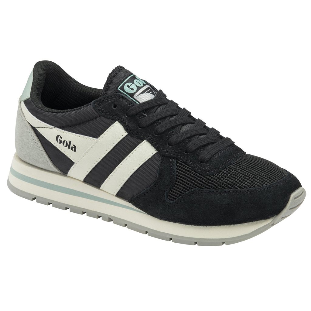Gola Classics Daytona Sneakers Černé Bílé CZ | ZCPO-36259