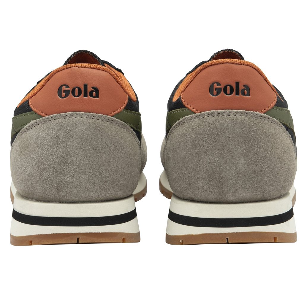 Gola Classics Daytona Sneakers Černé Hnědožlutý CZ | TIOE-31642