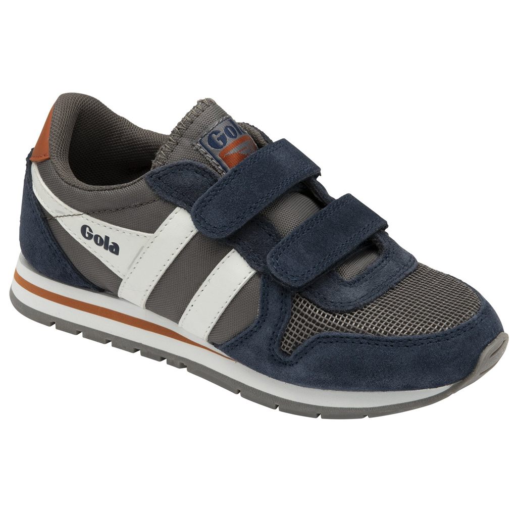 Gola Classics Daytona Strap Sneakers Tmavě Blankyt Bílé CZ | BGIR-21560