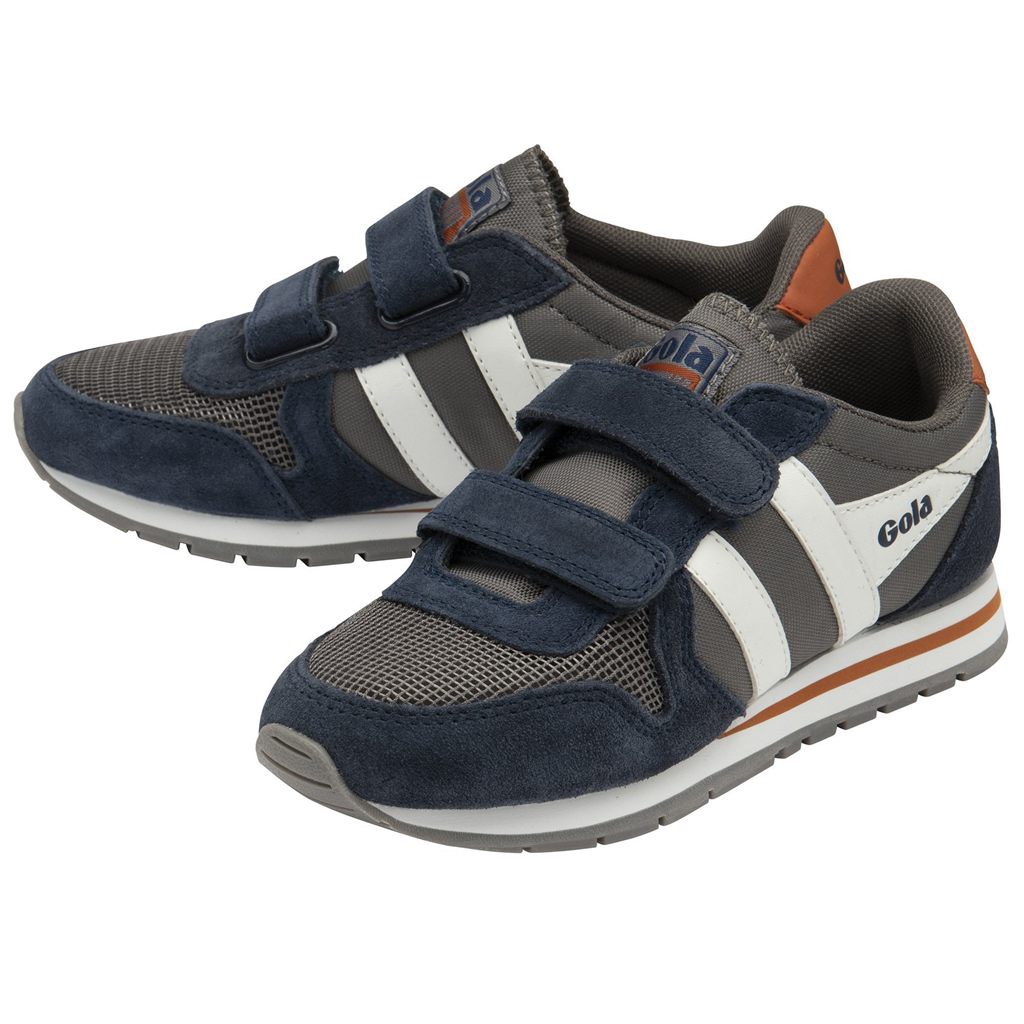 Gola Classics Daytona Strap Sneakers Tmavě Blankyt Bílé CZ | BGIR-21560