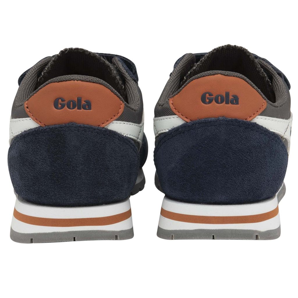 Gola Classics Daytona Strap Sneakers Tmavě Blankyt Bílé CZ | BGIR-21560