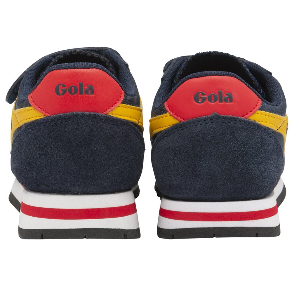 Gola Classics Daytona Strap Sneakers Tmavě Blankyt Červené CZ | RYWU-92316