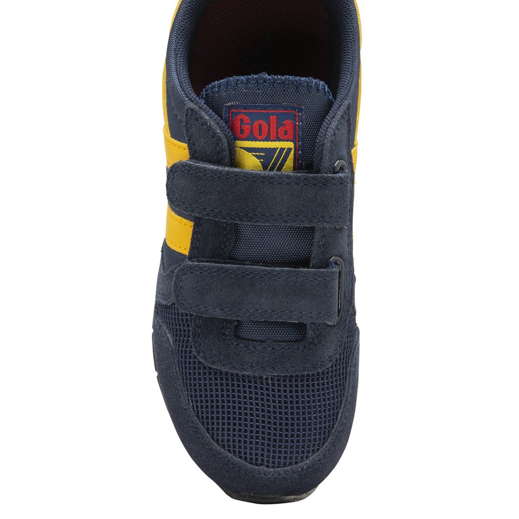 Gola Classics Daytona Strap Sneakers Tmavě Blankyt Červené CZ | RYWU-92316