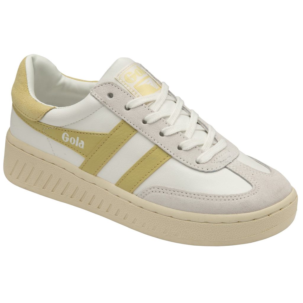Gola Classics Dropshot Sneakers Bílé Citrón CZ | ORCU-05132