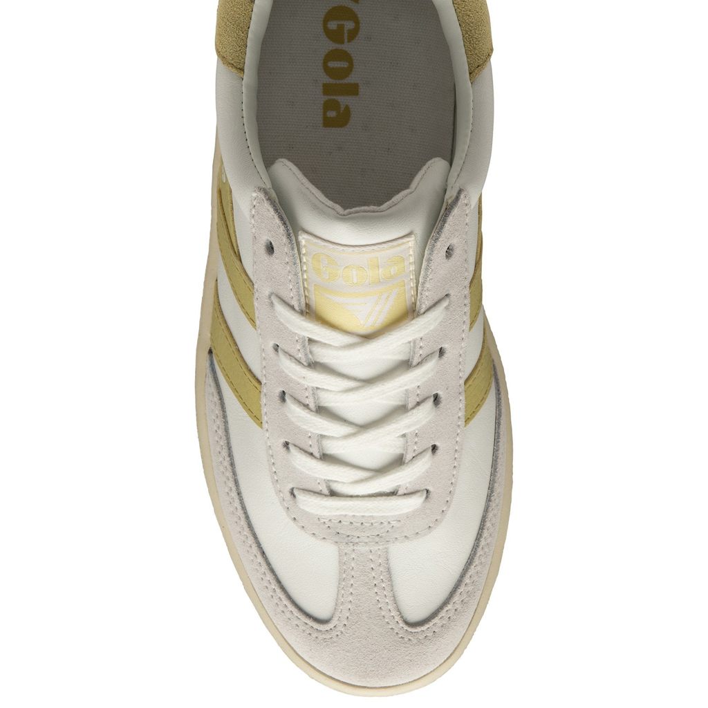 Gola Classics Dropshot Sneakers Bílé Citrón CZ | ORCU-05132