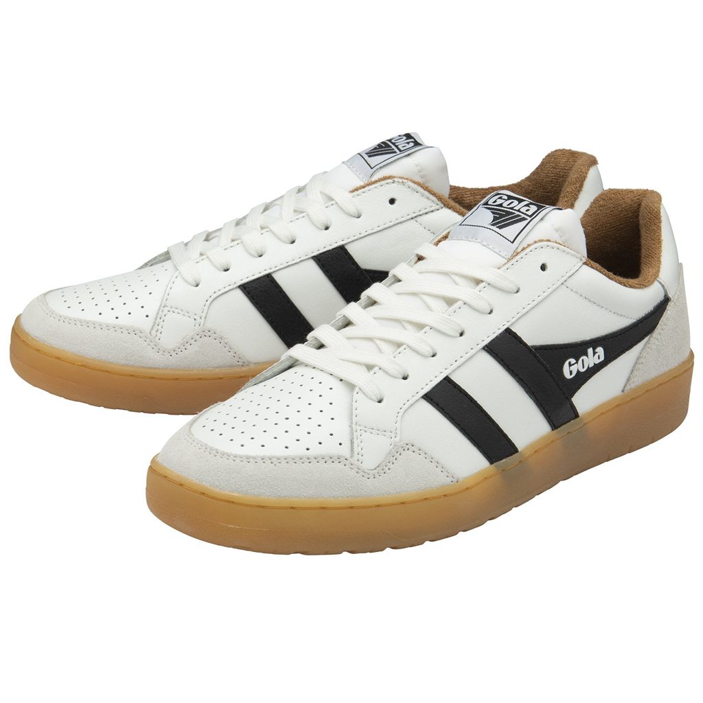 Gola Classics Eagle '86 Sneakers Bílé Černé CZ | HEKW-52806