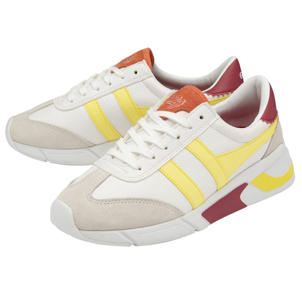 Gola Classics Eclipse California Sneakers Bílé CZ | JFXD-98753