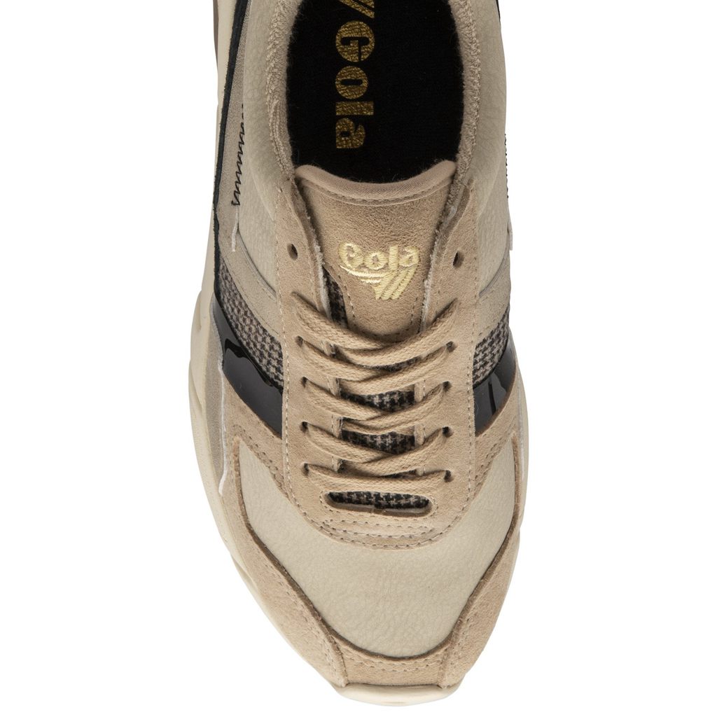 Gola Classics Eclipse Mode Sneakers Oat Tweed Multi CZ | SAVL-84926
