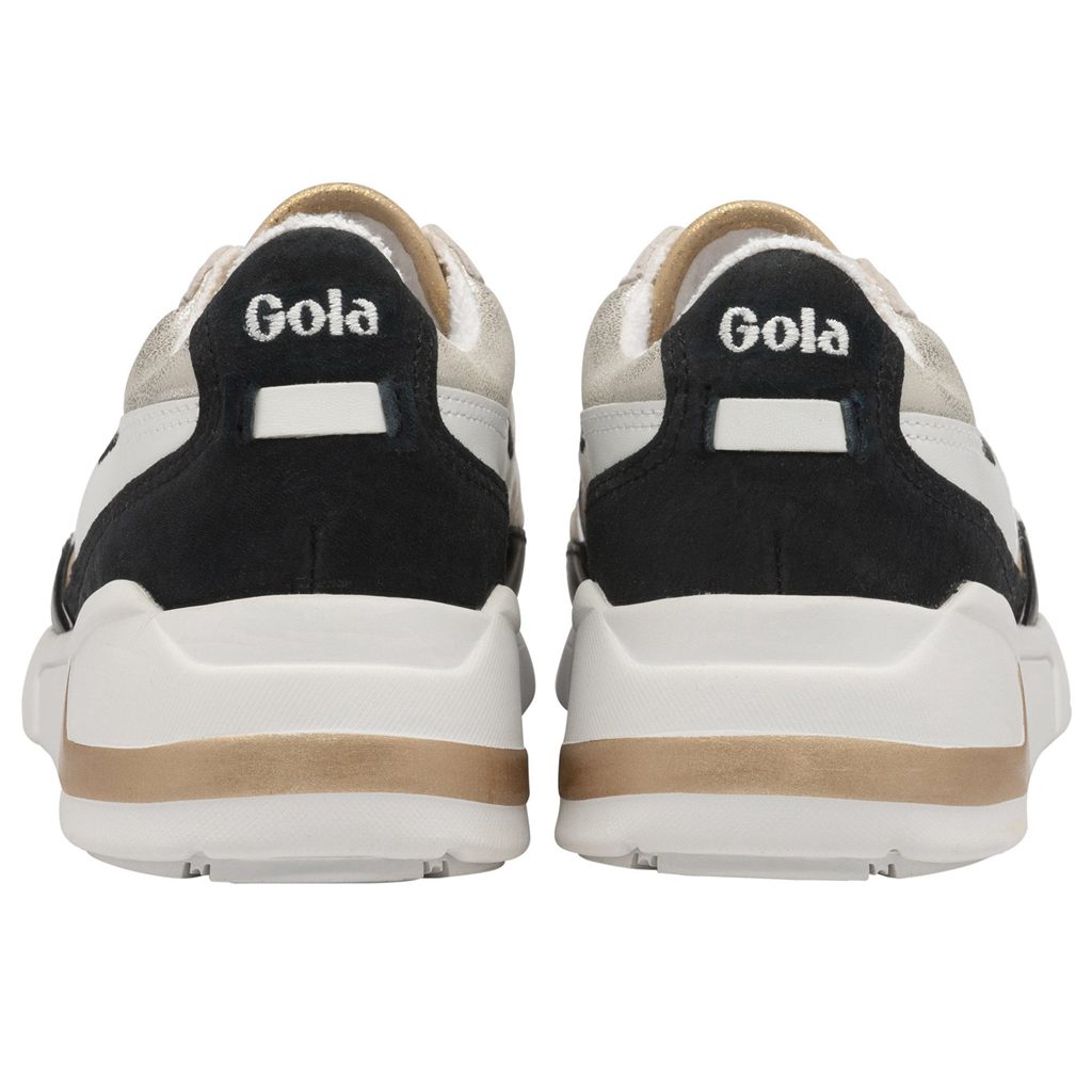 Gola Classics Eclipse Mode Sneakers Stříbrné Zlaté CZ | KNUR-15923
