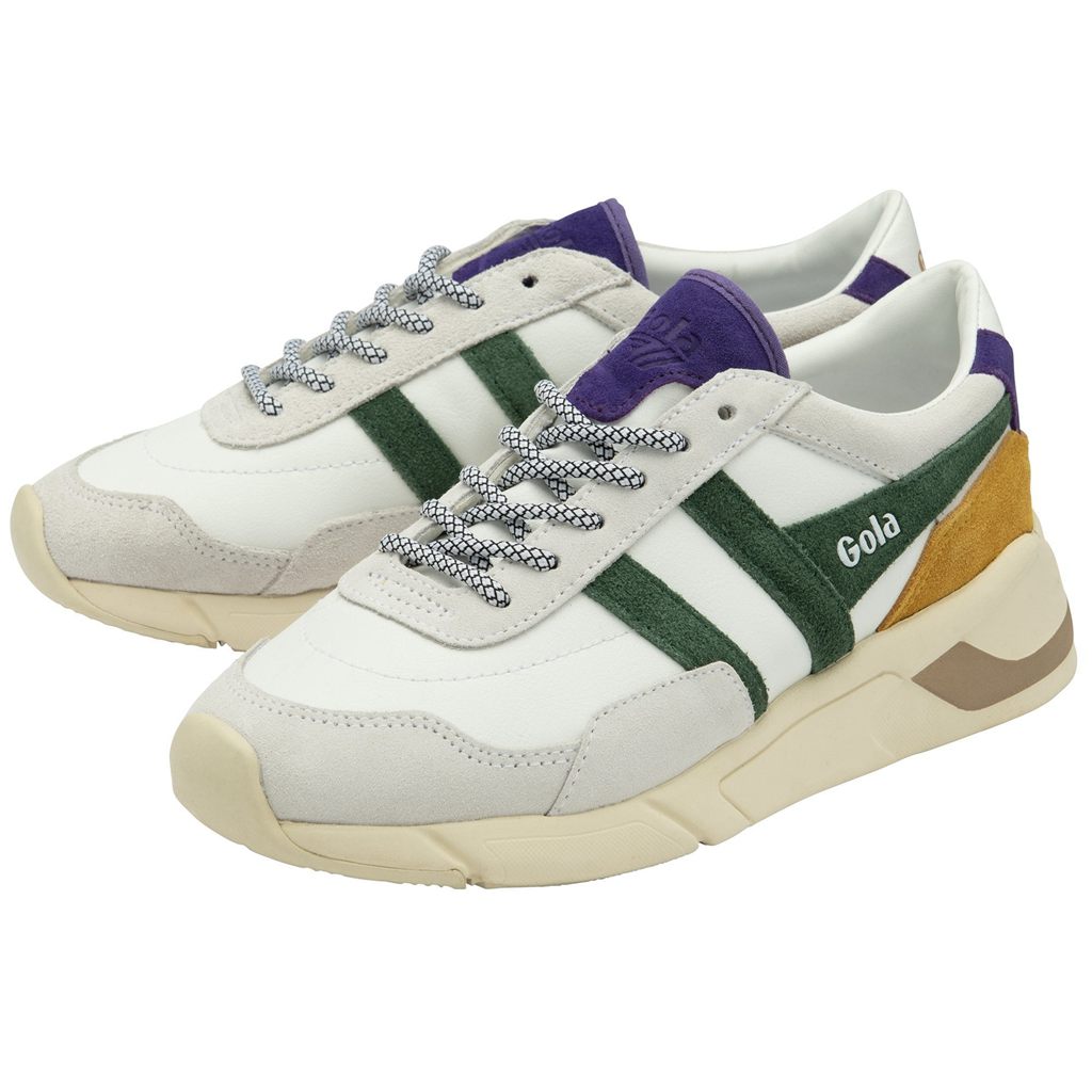 Gola Classics Eclipse Pure Sneakers Bílé Fuchsie CZ | DSFI-50742
