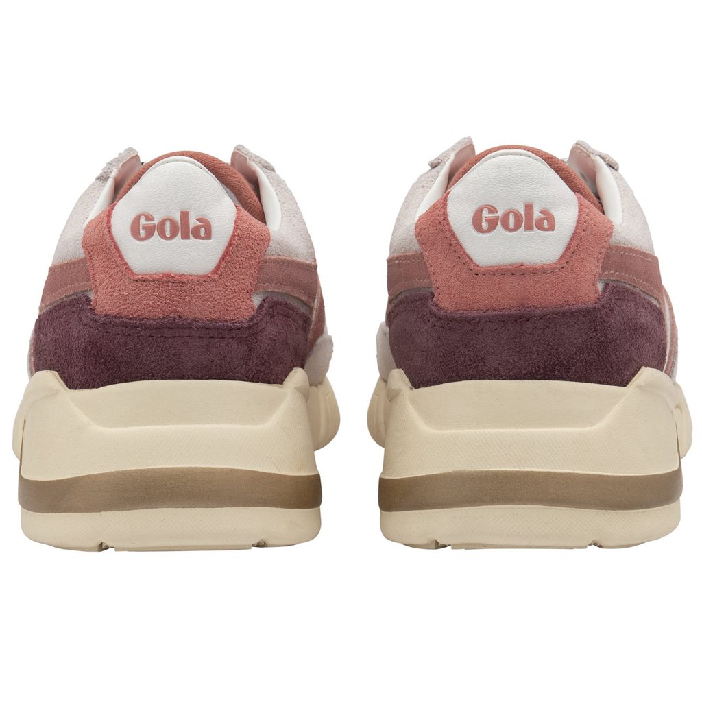 Gola Classics Eclipse Pure Sneakers Bílé Růžové Koralove Růžové CZ | STVD-27851