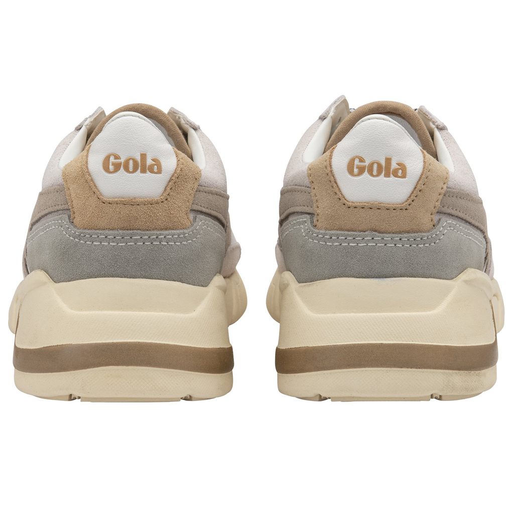 Gola Classics Eclipse Pure Sneakers Bílé Šedé CZ | WABU-43978