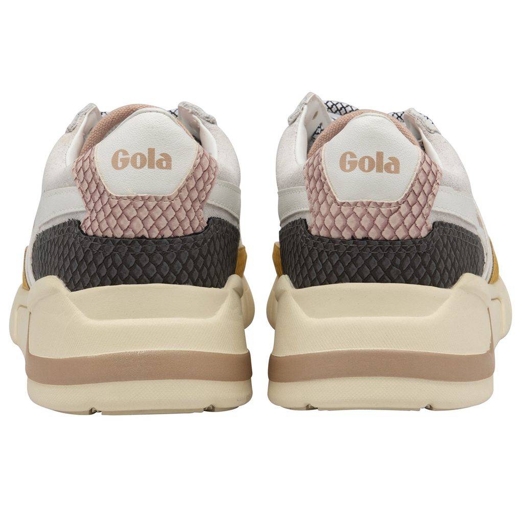 Gola Classics Eclipse Trident Snake Sneakers Bílé Růžové CZ | IDNX-09238