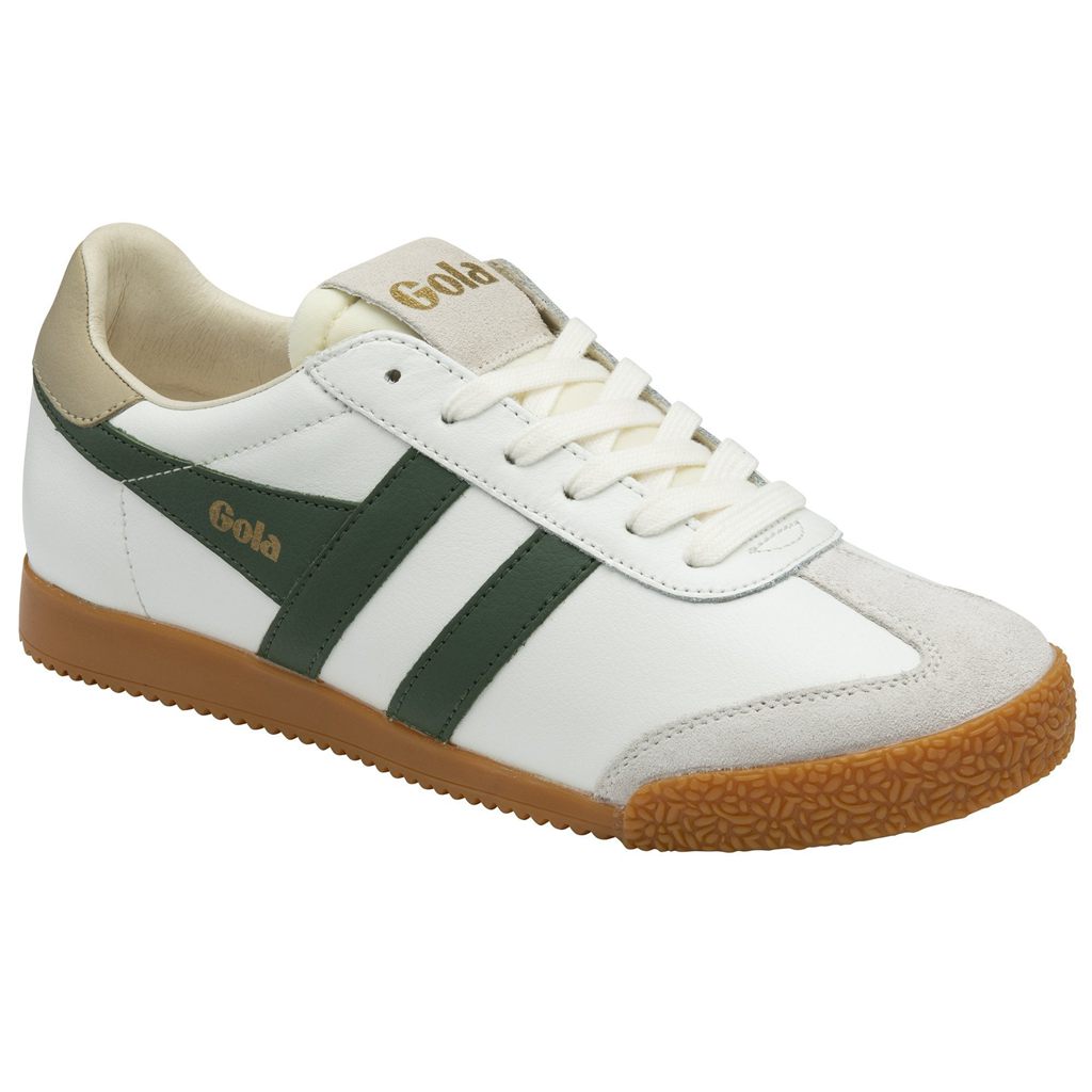 Gola Classics Elan Leather Sneakers Bílé CZ | BUAV-47538