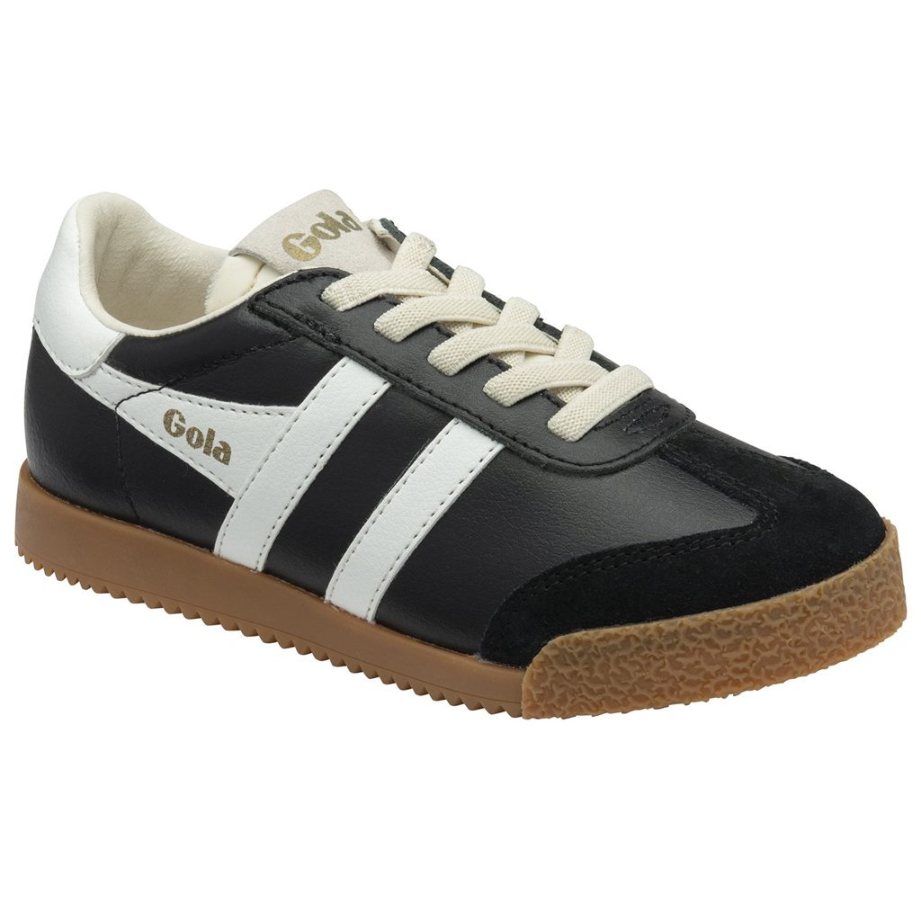 Gola Classics Elan Leather Sneakers Černé Bílé CZ | SNTR-10294