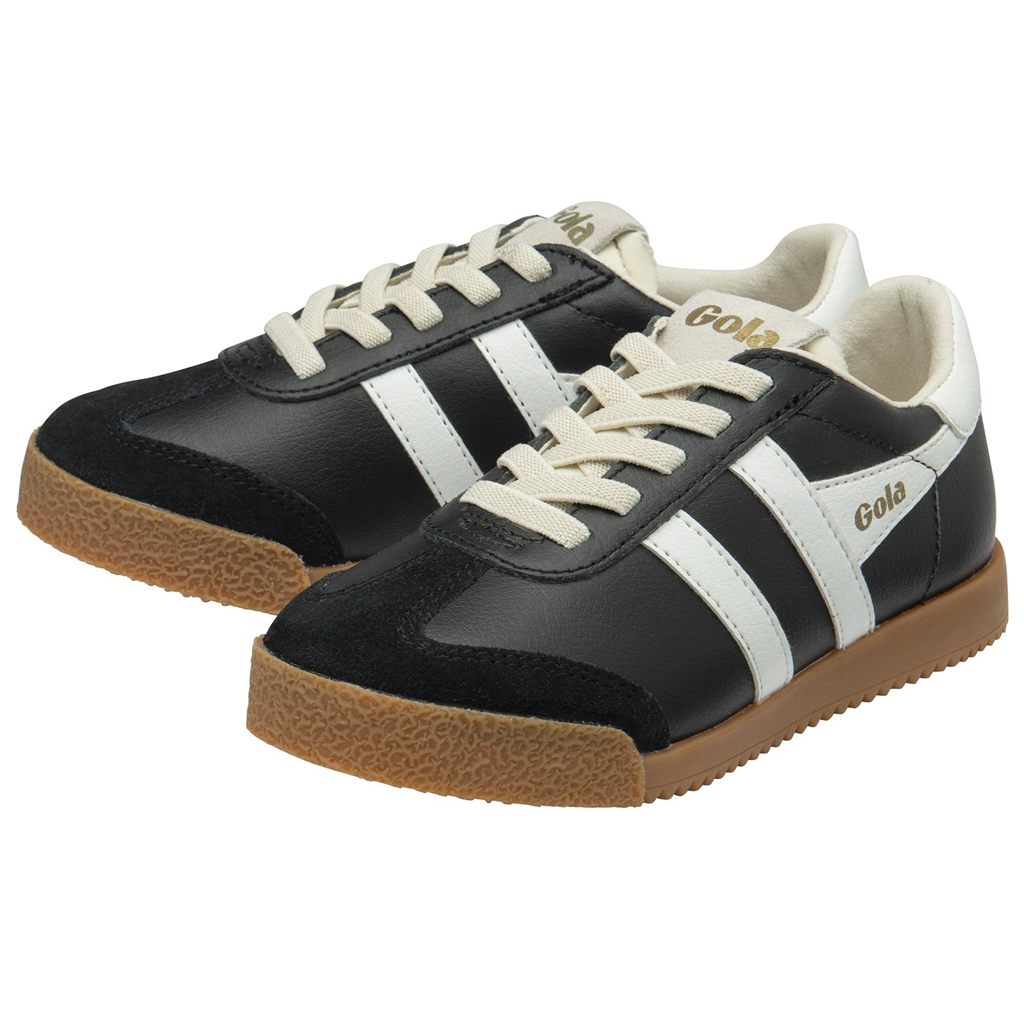Gola Classics Elan Leather Sneakers Černé Bílé CZ | SNTR-10294