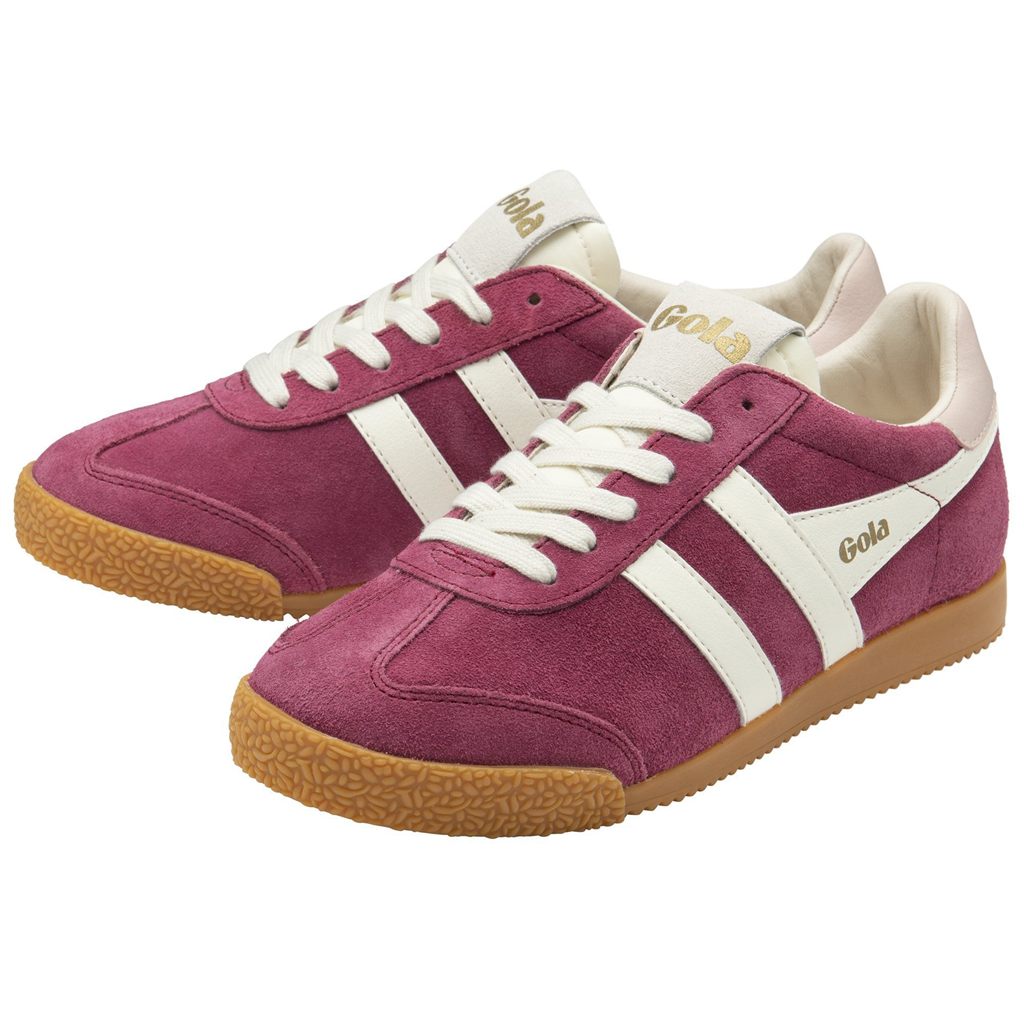 Gola Classics Elan Sneakers Bílé Růžové CZ | QAHR-20319