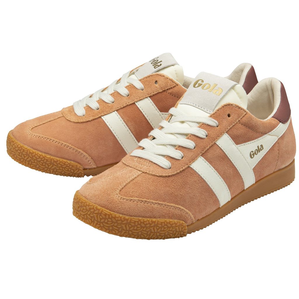 Gola Classics Elan Sneakers Bílé Červené CZ | QVSR-91864