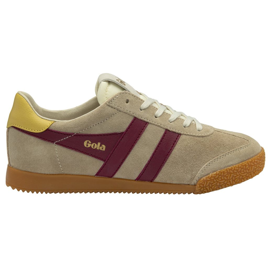 Gola Classics Elan Sneakers Bone Cerise Pollen CZ | NUKR-36847