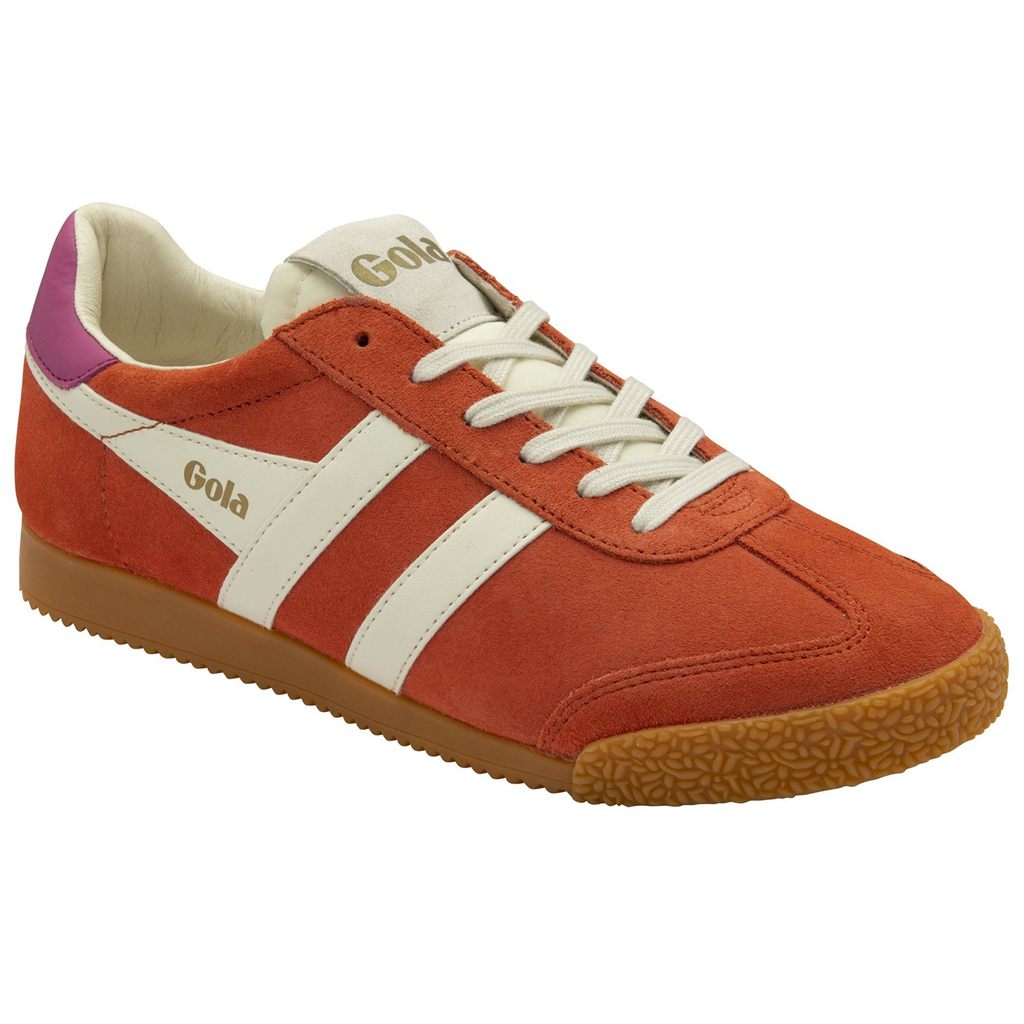 Gola Classics Elan Sneakers Koralove Bílé Fuchsie CZ | VFZS-34081
