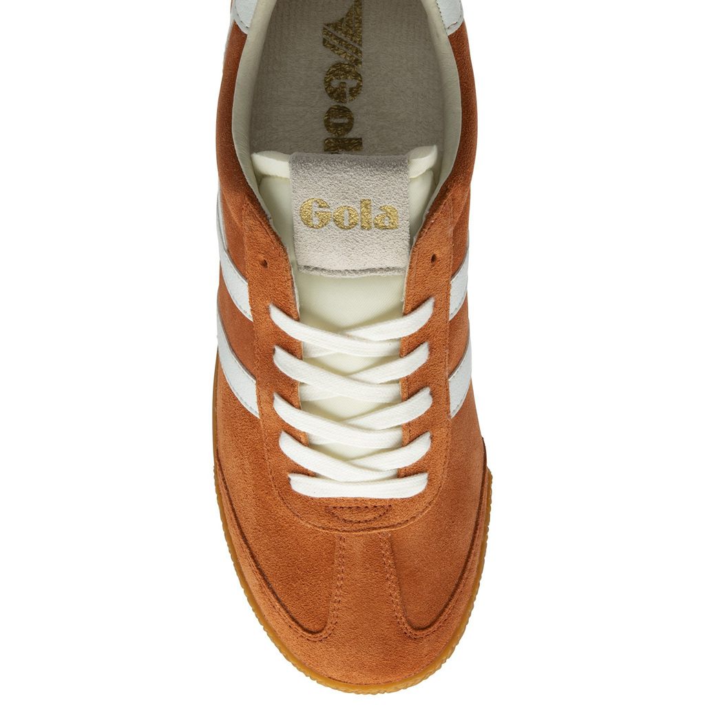 Gola Classics Elan Sneakers Oranžové Bílé CZ | DWMO-29736