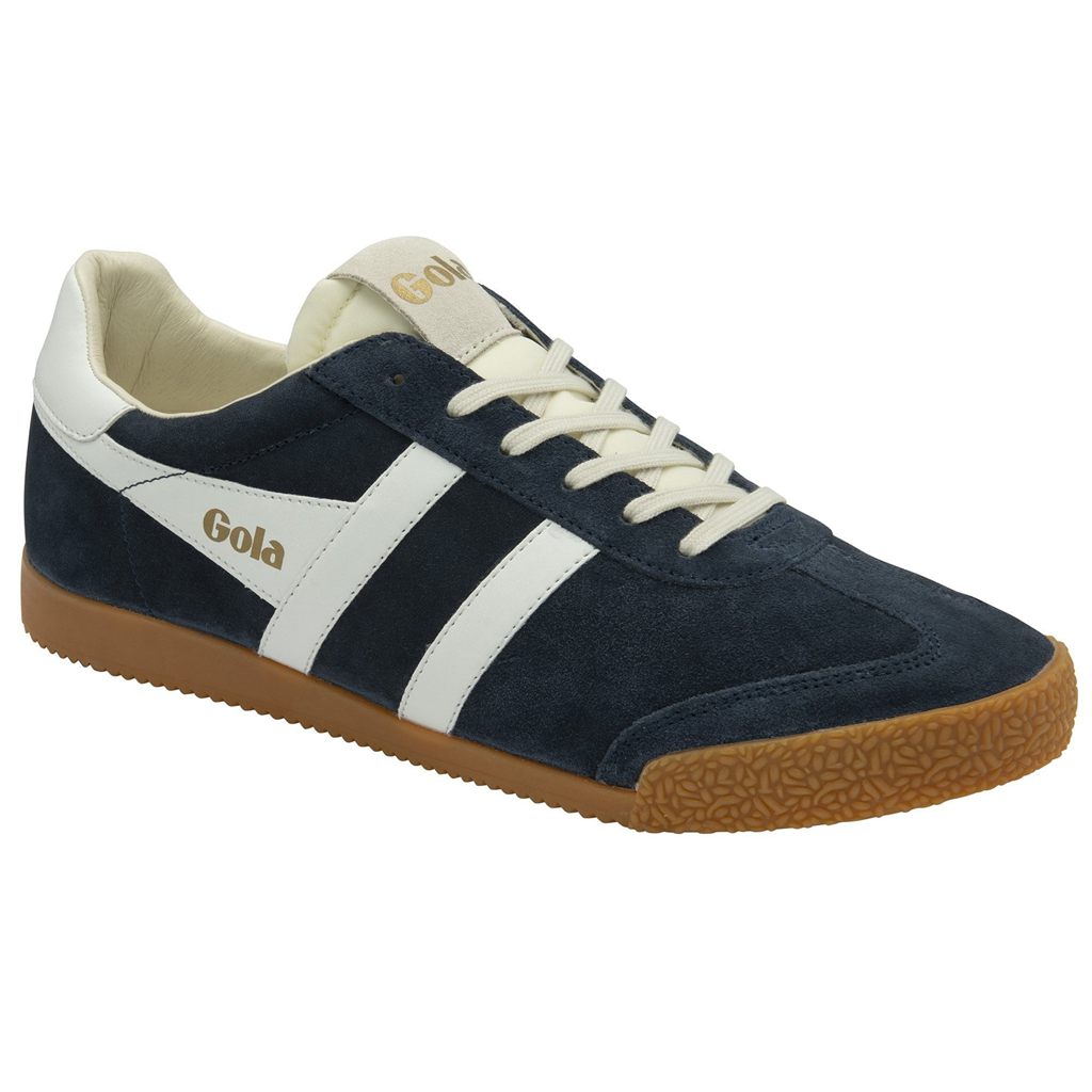 Gola Classics Elan Sneakers Tmavě Blankyt Bílé CZ | QZFO-61485