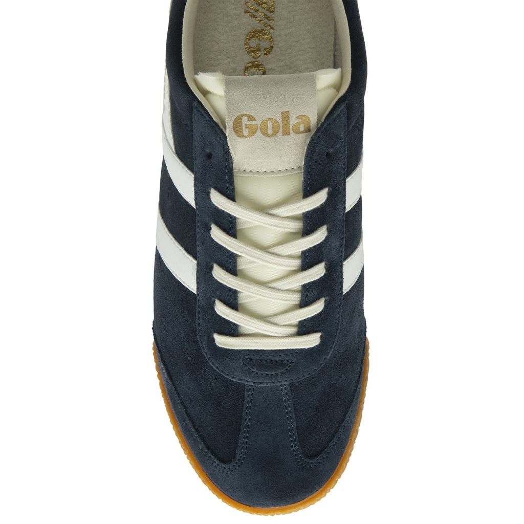 Gola Classics Elan Sneakers Tmavě Blankyt Bílé CZ | QZFO-61485