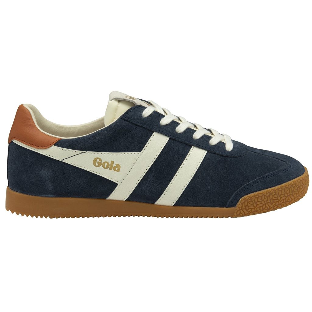 Gola Classics Elan Sneakers Tmavě Blankyt Bílé Oranžové CZ | VCOG-76501