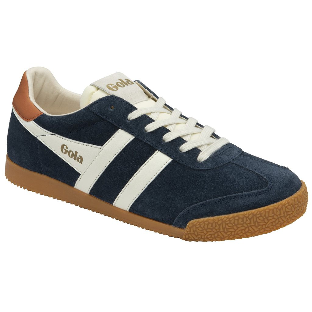 Gola Classics Elan Sneakers Tmavě Blankyt Bílé Oranžové CZ | VCOG-76501