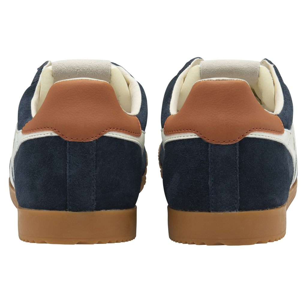 Gola Classics Elan Sneakers Tmavě Blankyt Bílé Oranžové CZ | VCOG-76501