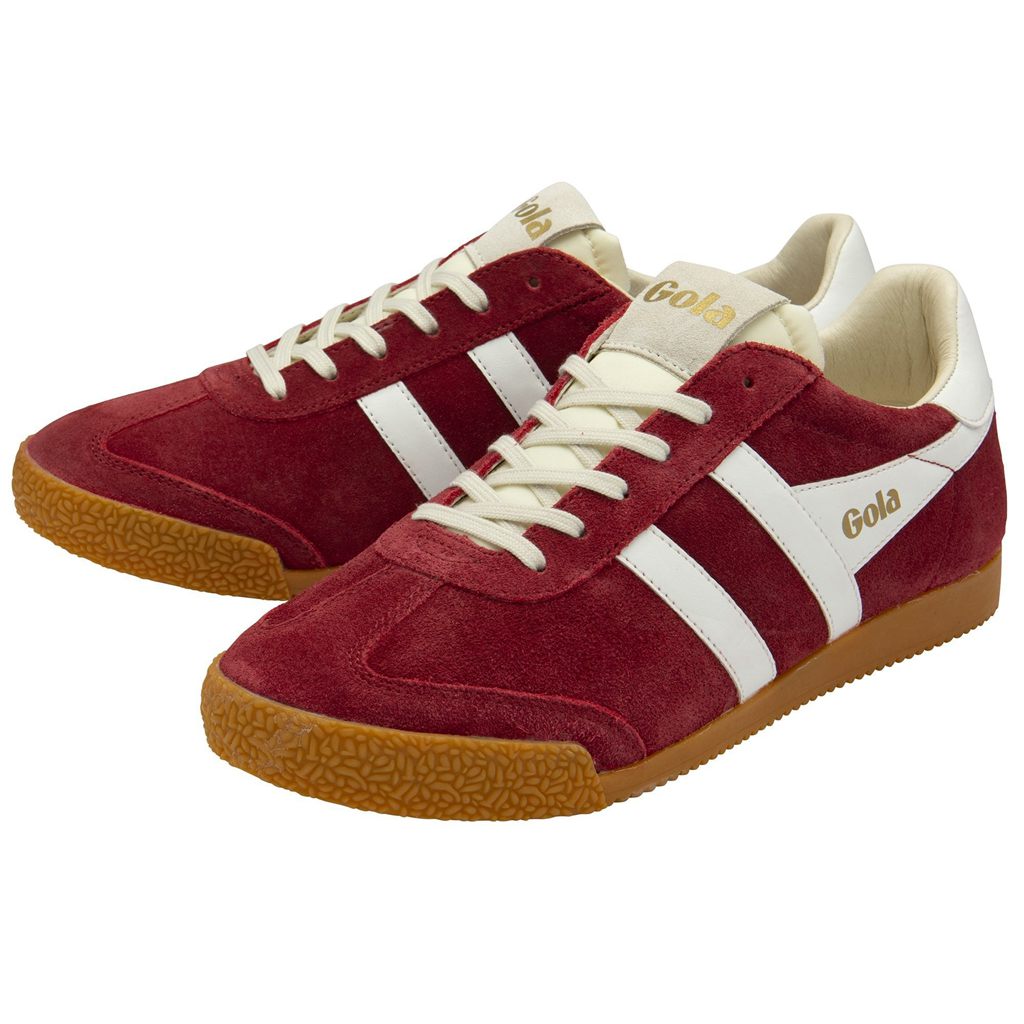 Gola Classics Elan Sneakers Tmavě Červené Bílé CZ | IAJD-43891