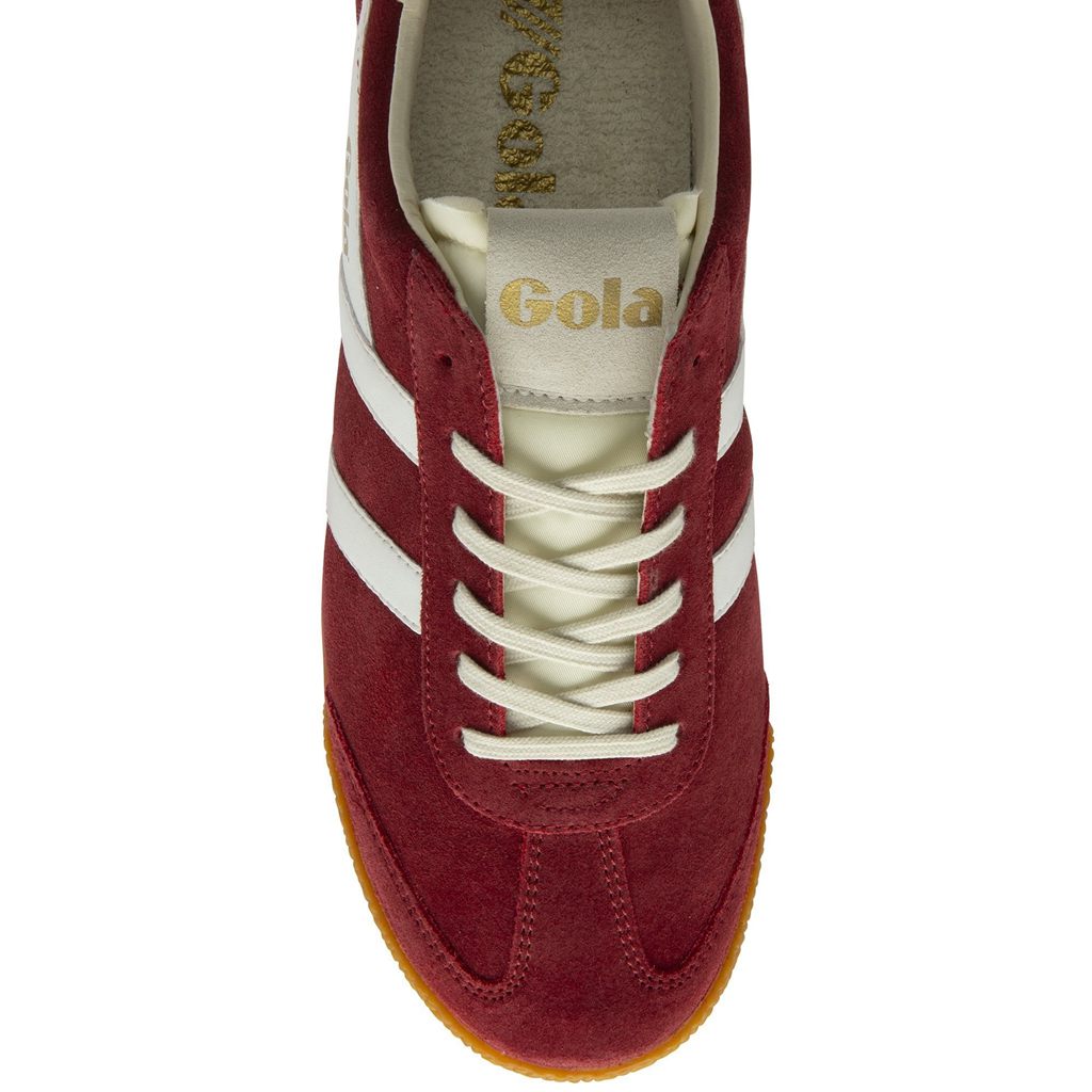 Gola Classics Elan Sneakers Tmavě Červené Bílé CZ | IAJD-43891