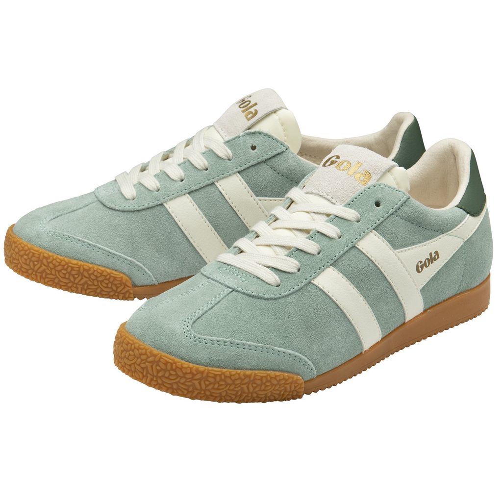 Gola Classics Elan Sneakers Zelene Bílé CZ | YLUD-27951