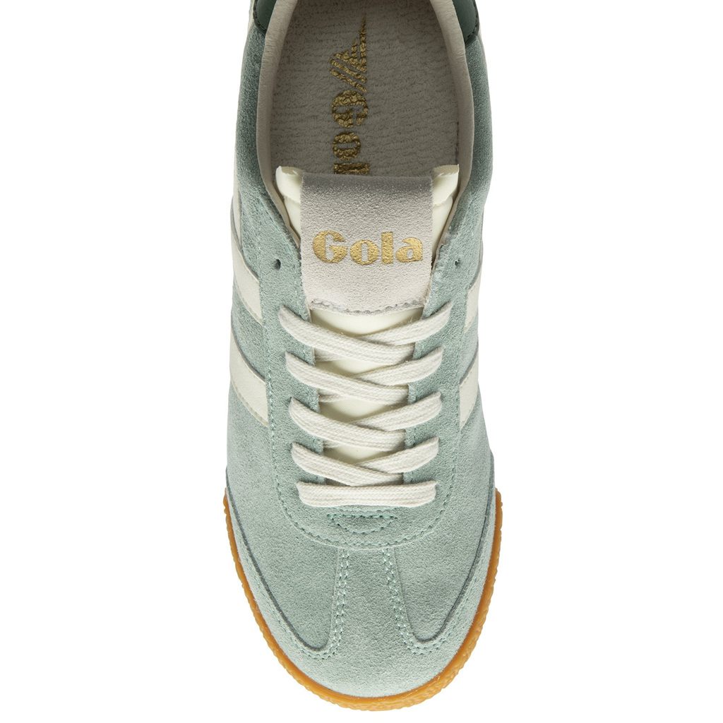 Gola Classics Elan Sneakers Zelene Bílé CZ | YLUD-27951