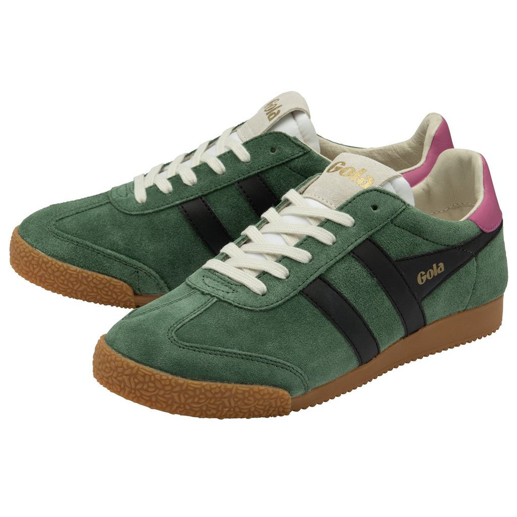 Gola Classics Elan Sneakers Černé Fuchsie CZ | MWOJ-93625