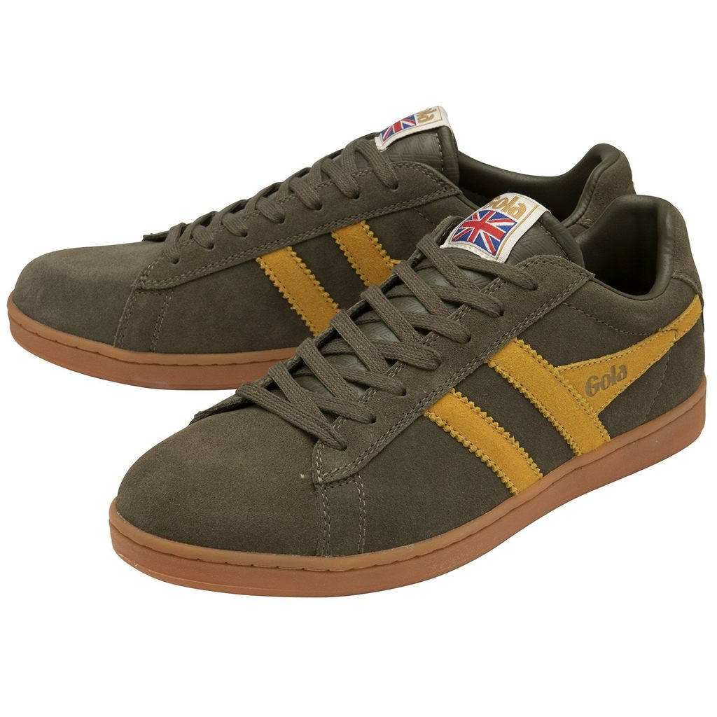 Gola Classics Equipe Suede Sneakers Hnědožlutý CZ | AYEP-27106
