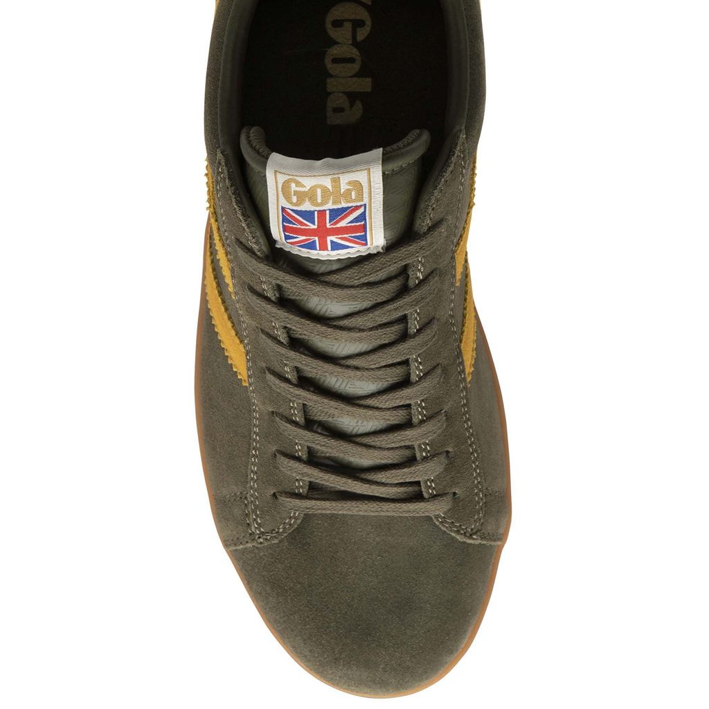 Gola Classics Equipe Suede Sneakers Hnědožlutý CZ | AYEP-27106