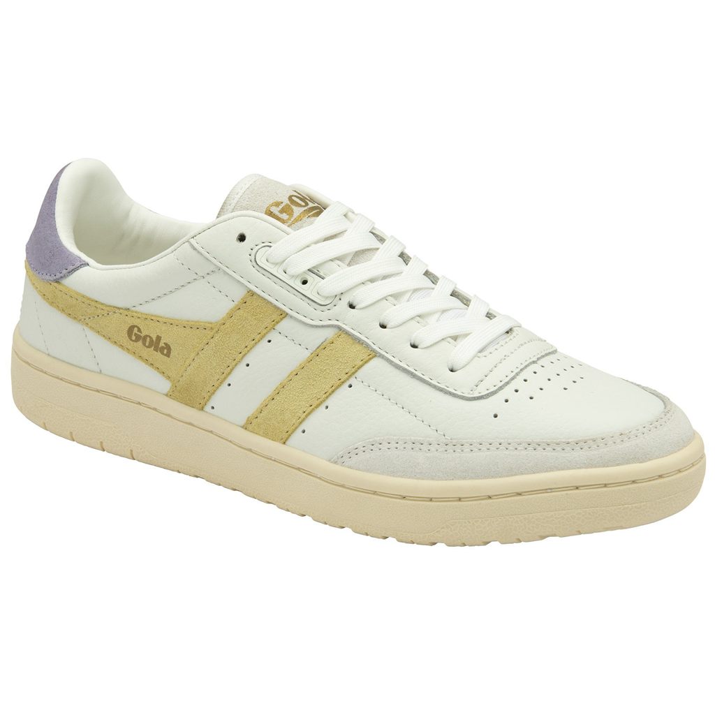 Gola Classics Falcon Sneakers Bílé Citrón Levandule CZ | CIWF-79201