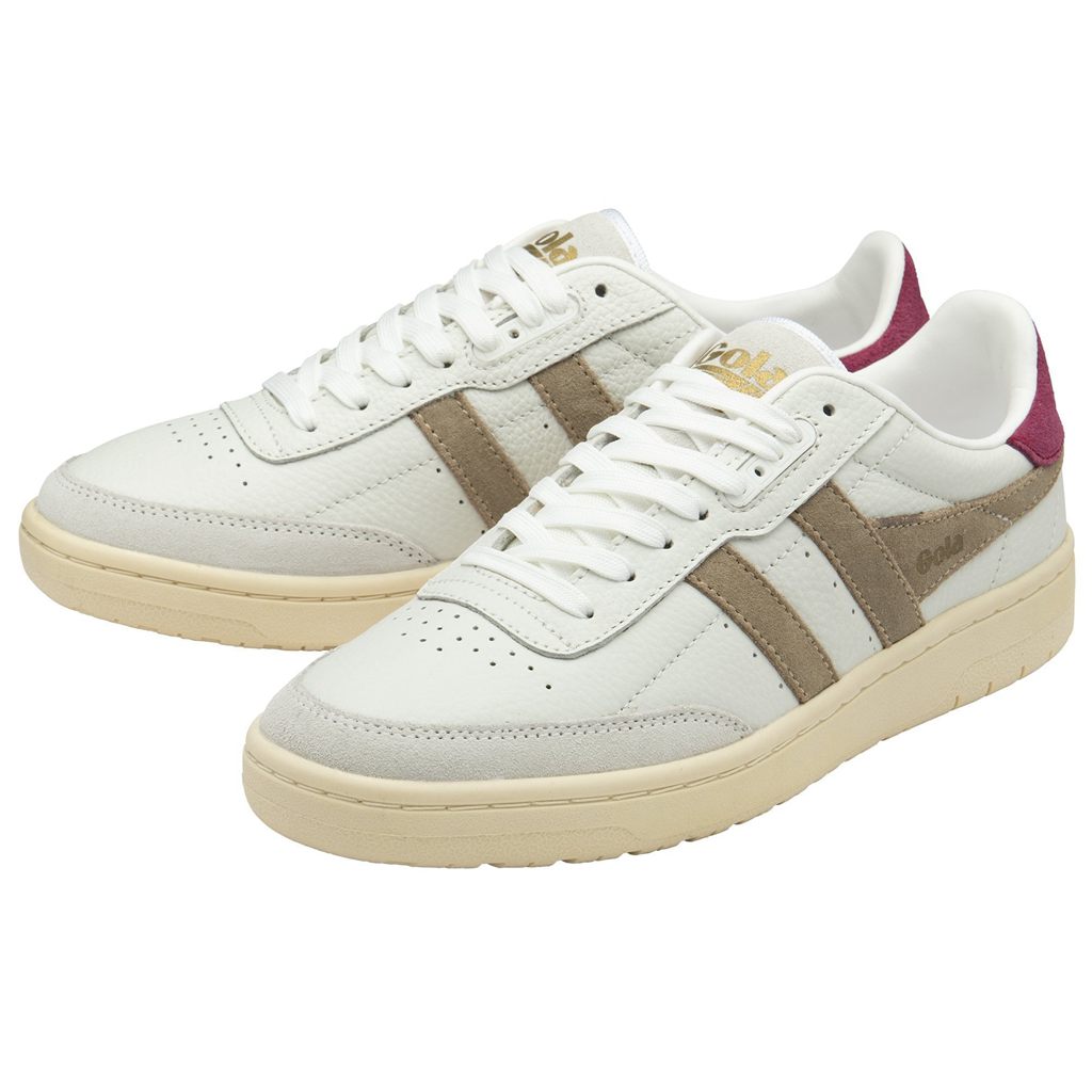 Gola Classics Falcon Sneakers Bílé CZ | NOQC-80325