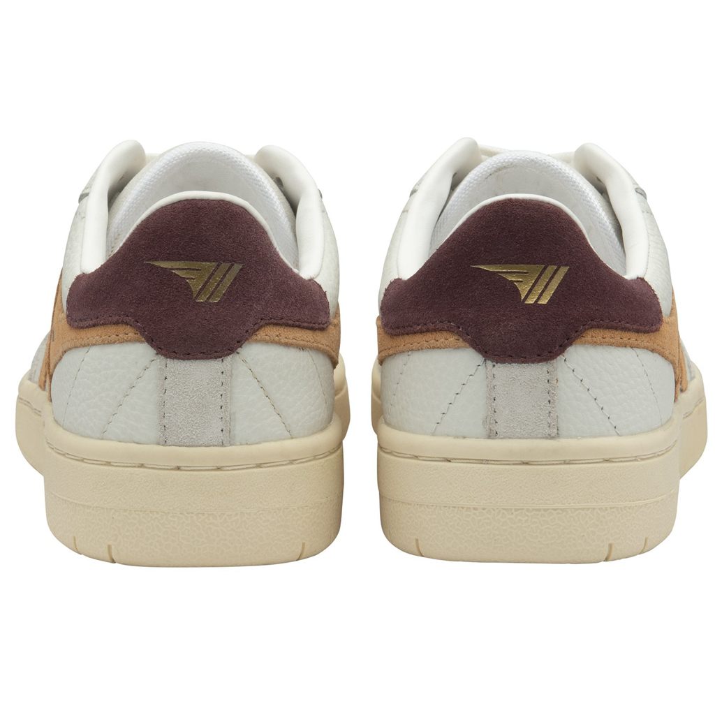 Gola Classics Falcon Sneakers Bílé CZ | QBVS-65841