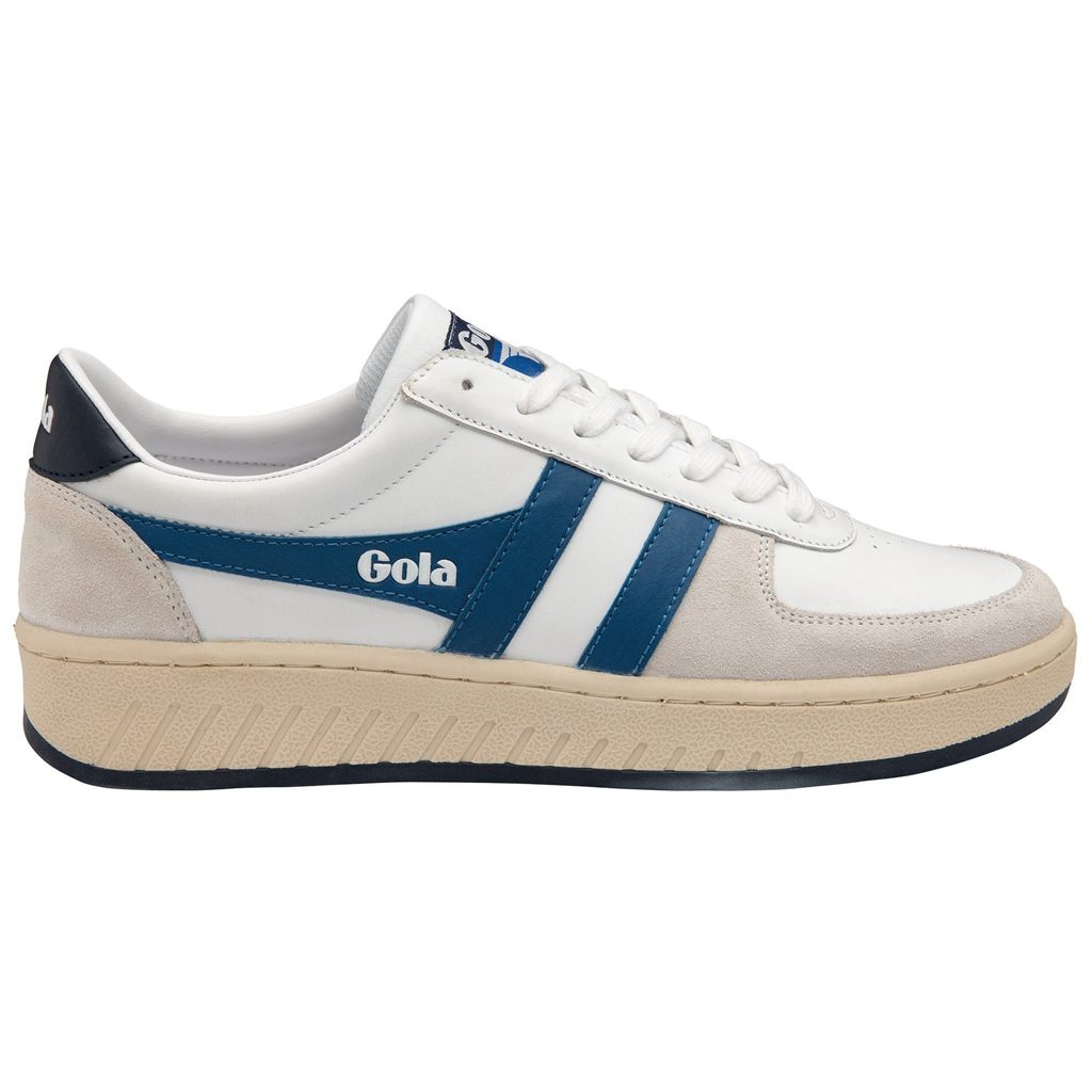 Gola Classics Grandslam Classic Sneakers Bílé Blankyt Tmavě Blankyt CZ | FKZG-97302