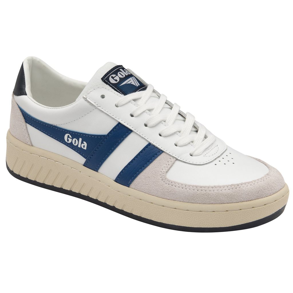 Gola Classics Grandslam Classic Sneakers Bílé Blankyt Tmavě Blankyt CZ | FKZG-97302