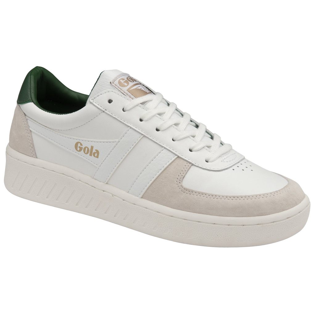 Gola Classics Grandslam Classic Sneakers Bílé Tmavě Zelene CZ | NYKH-83751