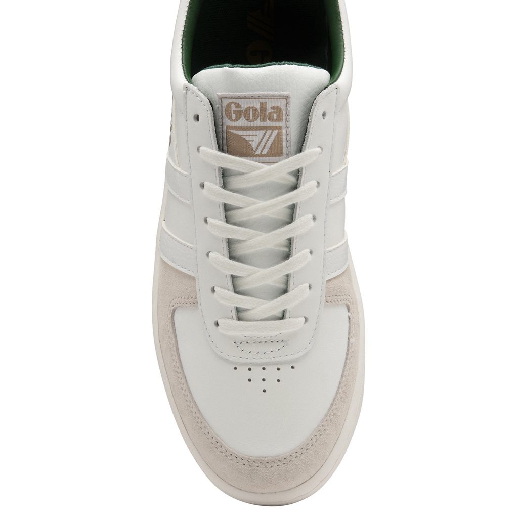 Gola Classics Grandslam Classic Sneakers Bílé Tmavě Zelene CZ | NYKH-83751